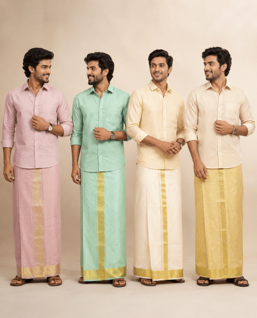 Colour Dhoti